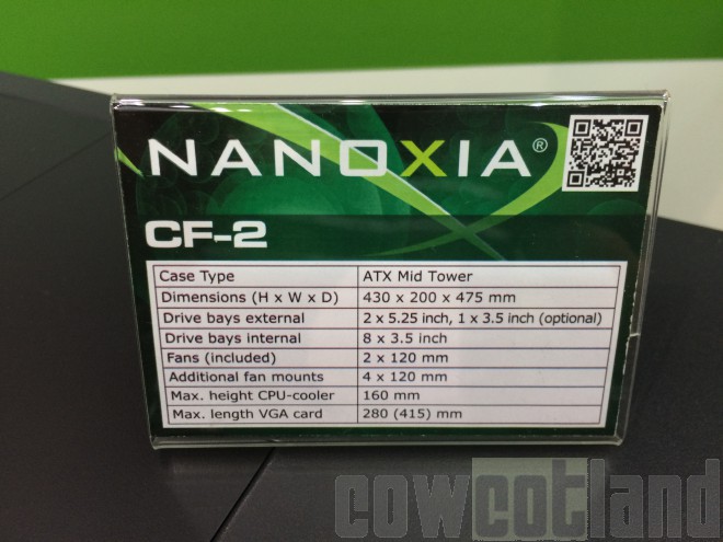Computex 2015 : Nanoxia annonce 5 nouveaux boitiers typés Gamer computex 2015 nanoxia annonce 5 boitiers types gamer