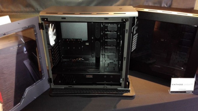 computex 2015 phanteks enfonce clou enthoo evolv atx enthoo pro m