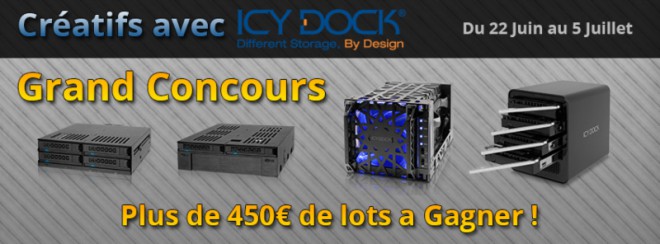 concours icy dock gagner 450 lots