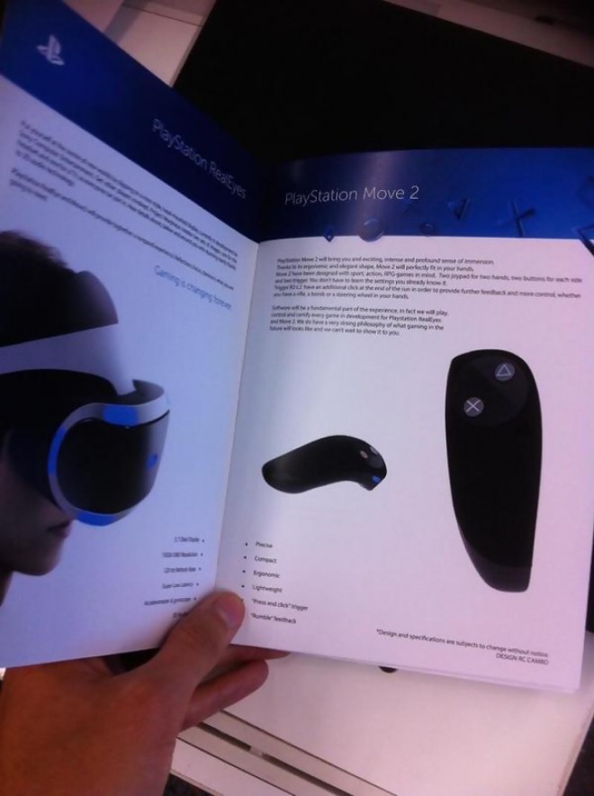 sony presenter casque realeyes manettes ps move 2