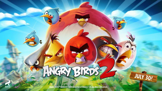 angry birds 2 faire rager votre appareil android