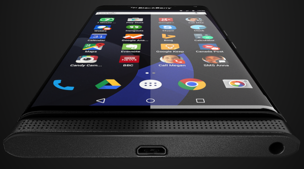 premiere image blackberry venice sous android
