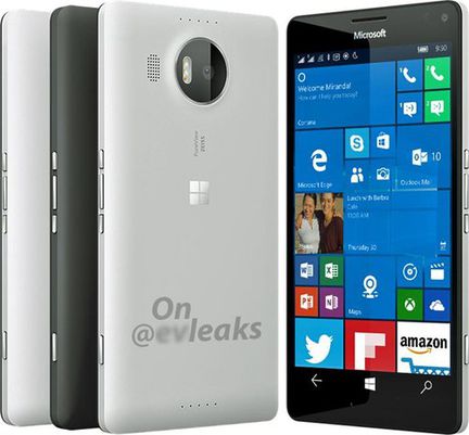 images confirment design futurs lumia 950 xl
