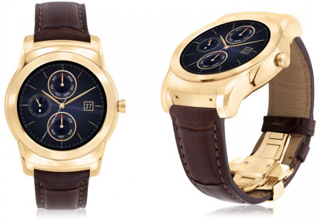 lg watch urbane luxe smartwatch edition limitee 1200 dollars