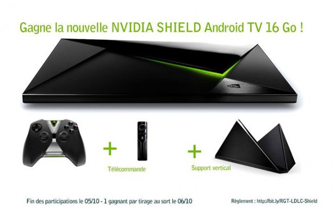 concours ldlc gagner nvidia shield android tv 16 go