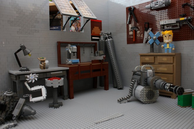 garage fallout 4 recree lego