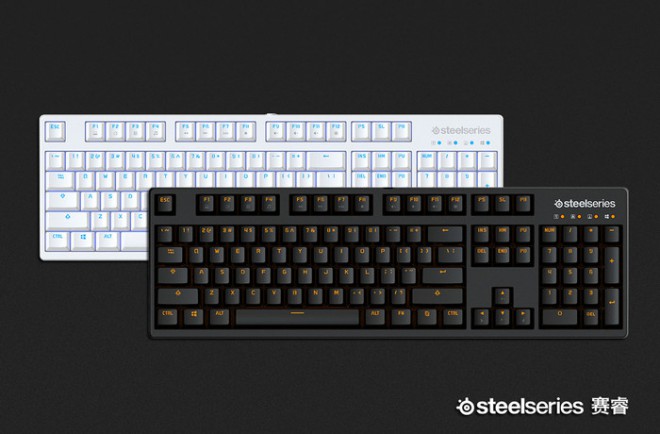 steelseries apex m260 clavier touches pbt chine
