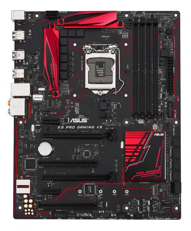 asus annonce carte mere e3 pro gaming