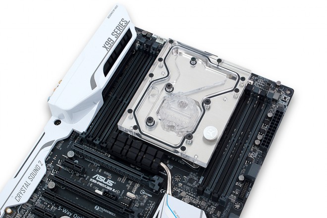 waterblock ek quatre cartes asus x99
