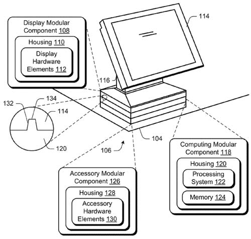 microsoft depose brevet ordinateur modulaire