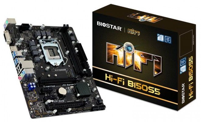 biostar hi-fi b150s5 micro atx bon sli