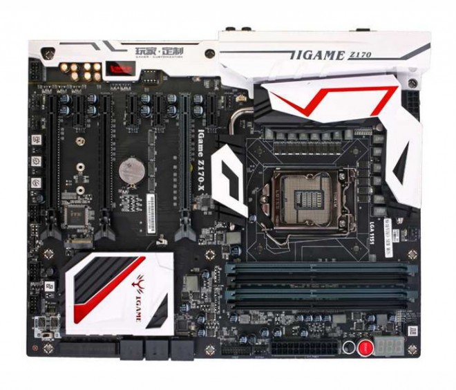 colorful igame z170 ymir-x gaming carte mere claque z170