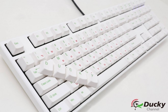ducky one full-white presque y touches vert pomme