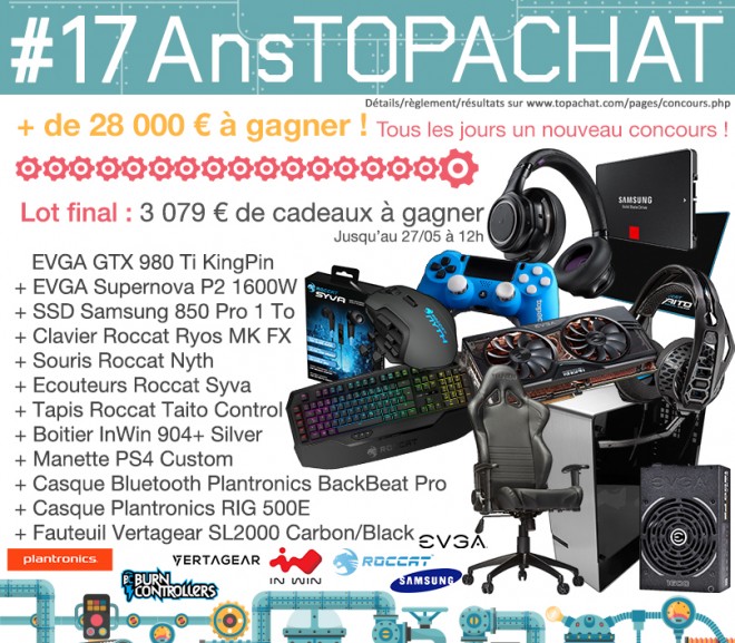 concours 17 ans top achat