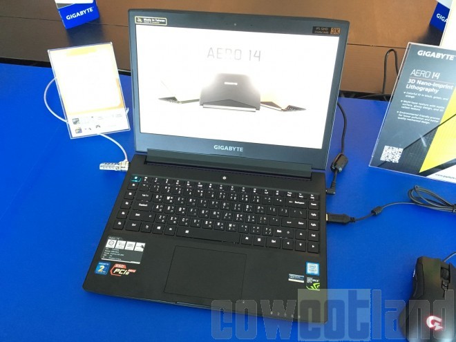 computex 2015 aero 14 gigabyte 14 pouces hormones