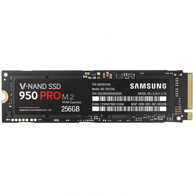 cowcotland preview ssd samsung 950 pro 256 go