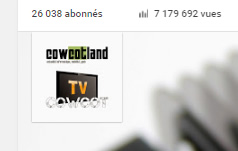 cowcot tv cap 26 000 abonnes