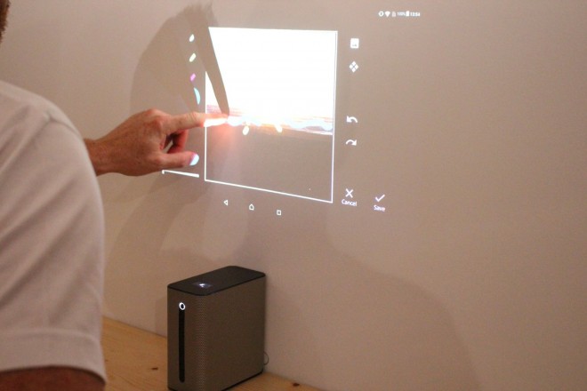 ifa xperia projector devient surface tactile sony