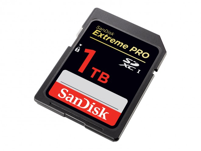 SanDisk annonce une carte mémoire SDXC d'1 TB sandisk annonce carte memoire sdxc