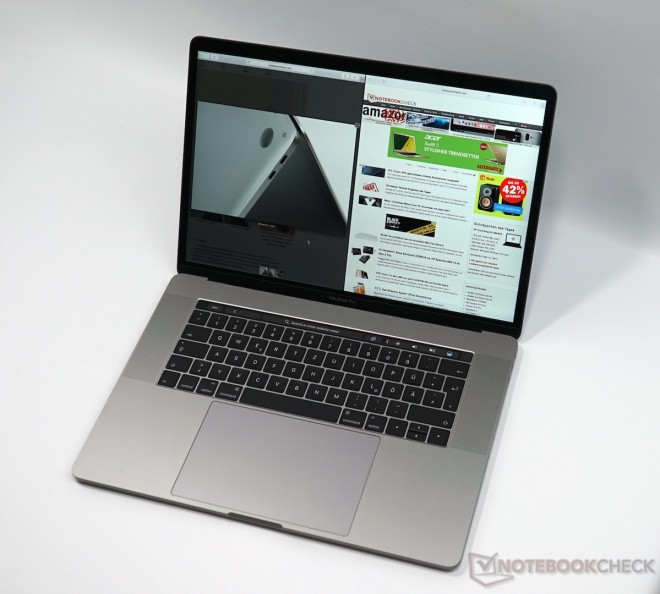 test fin leger dernier apple macbook pro i7-6700hq radeon pro