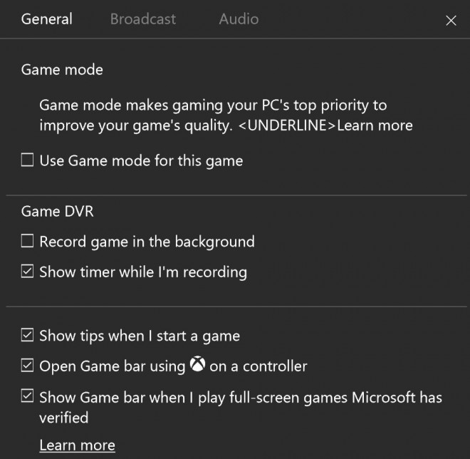 microsoft windows game mode quelques informations