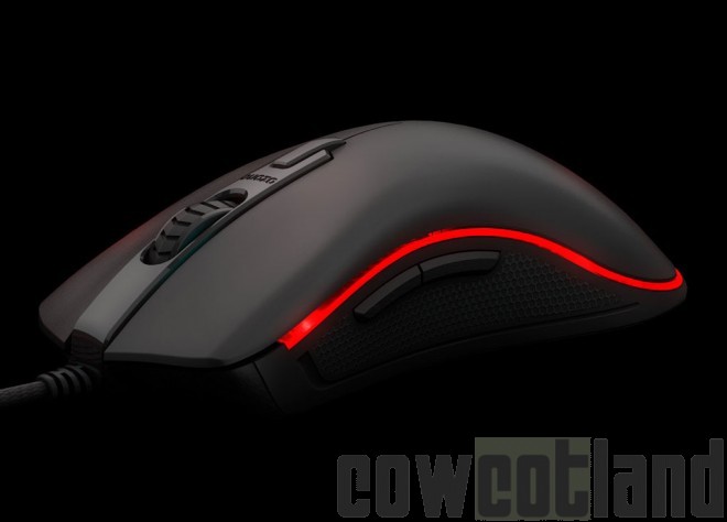 ozone annonce souris gaming neon m50