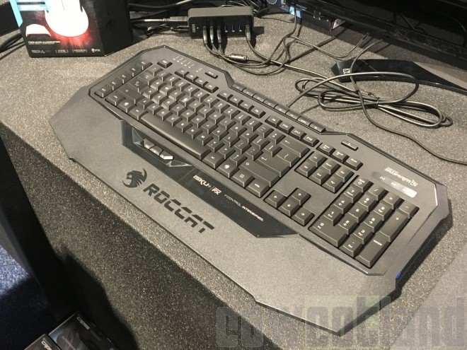 roccat annonce clavier touches analogiques isku force