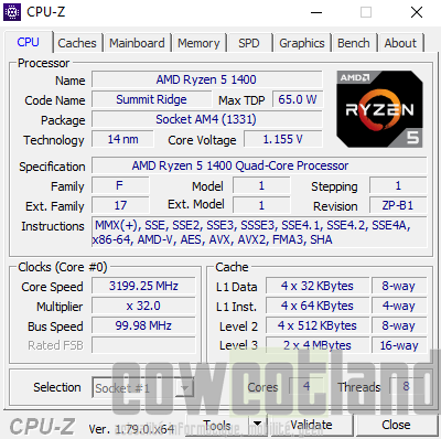 test processeur amd ryzen
