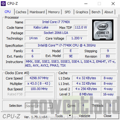 Intel i7 7740X