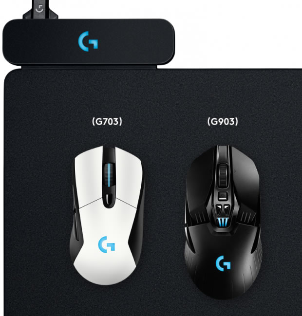 Empresa Logitech apresentou “Powerplay” um mouse pad que recarrega o mouse durante o uso