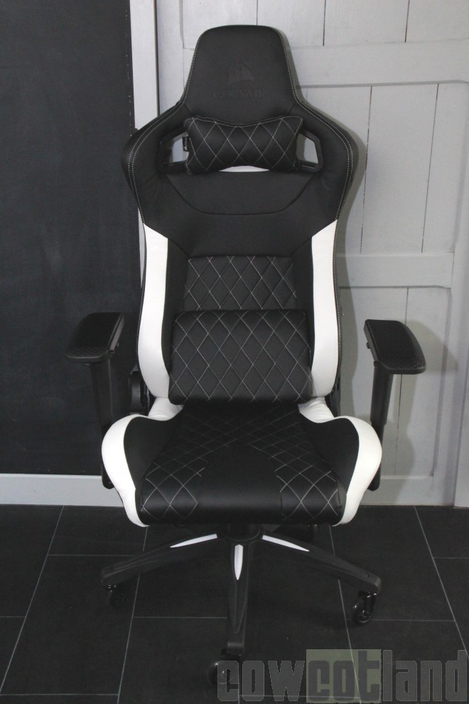 Test fauteuil Gaming Corsair T1 Race : Siège Gaming Corsair T1 Race, page 1