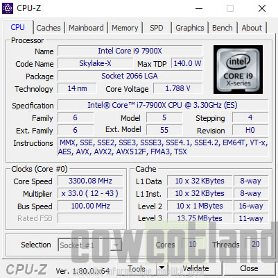 Intel i97900X