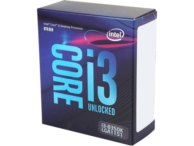 Test Intel Core i3-8350K