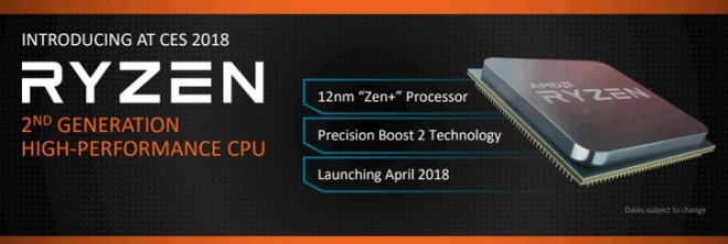 processeur AMD ryzen 2000 joint indium