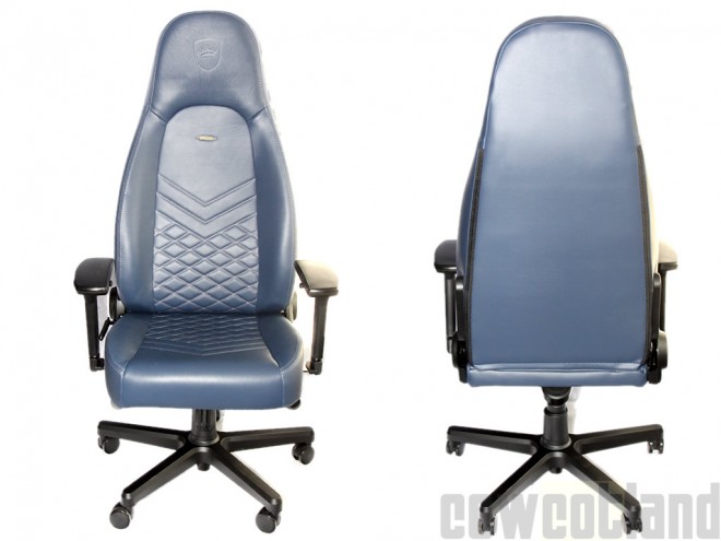 Test fauteuil Gaming Noblechairs ICON CUIR cowcotland