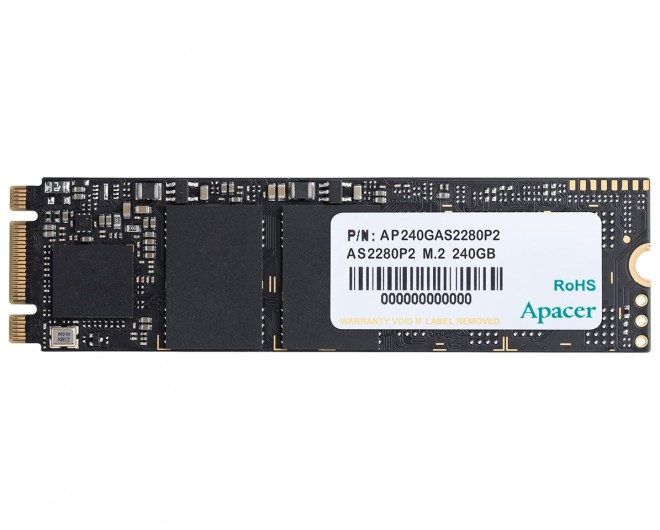 APACER AS2280P2 SSD NVMe performant accessible