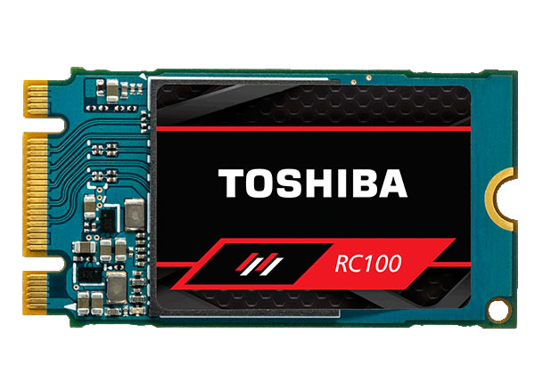 ssd NVMe toshiba RC100 performant accessible