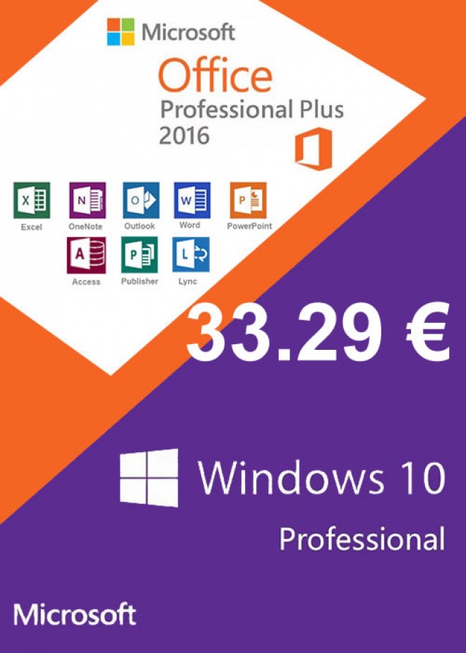 clés windows-10 Office-2016-Professional-Plus 33-euros