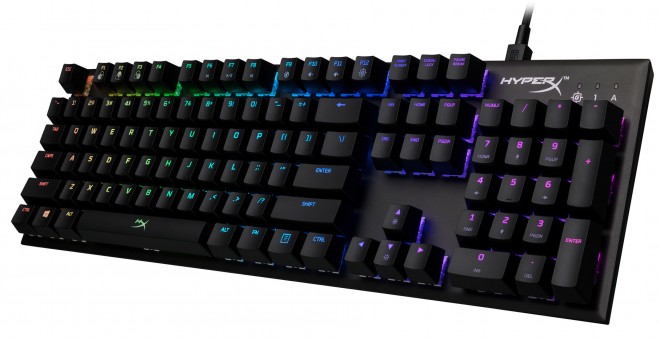 HyperX annonce clavier gaming Alloy FPS RGB 