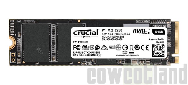 preview ssd nvme crucial-p1 1000-go