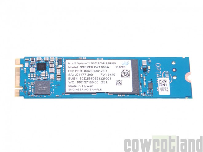 Preview SSD Intel Optane 800P 118Go
