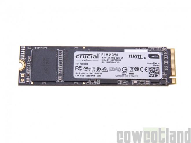 Test SSD Crucial-P1-1 To NVMe