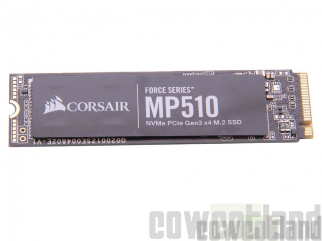Preview SSD NVMe CORSAIR MP510 960-Go