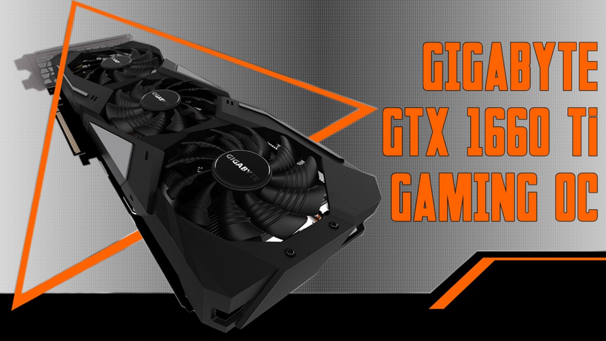 Présentation carte-graphique Gigabyte Geforce GTX1660Ti Gaming-Oc