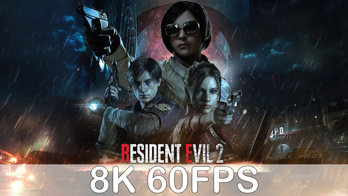 resident-evil-2-remake 8k-60fps sli-titan-rtx
