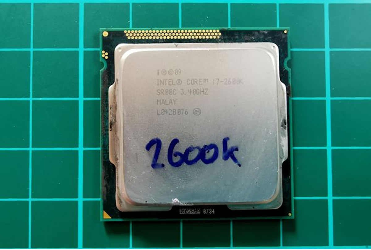 comparatif core-i7-2600K core-i7-7700k core-i7-9700k