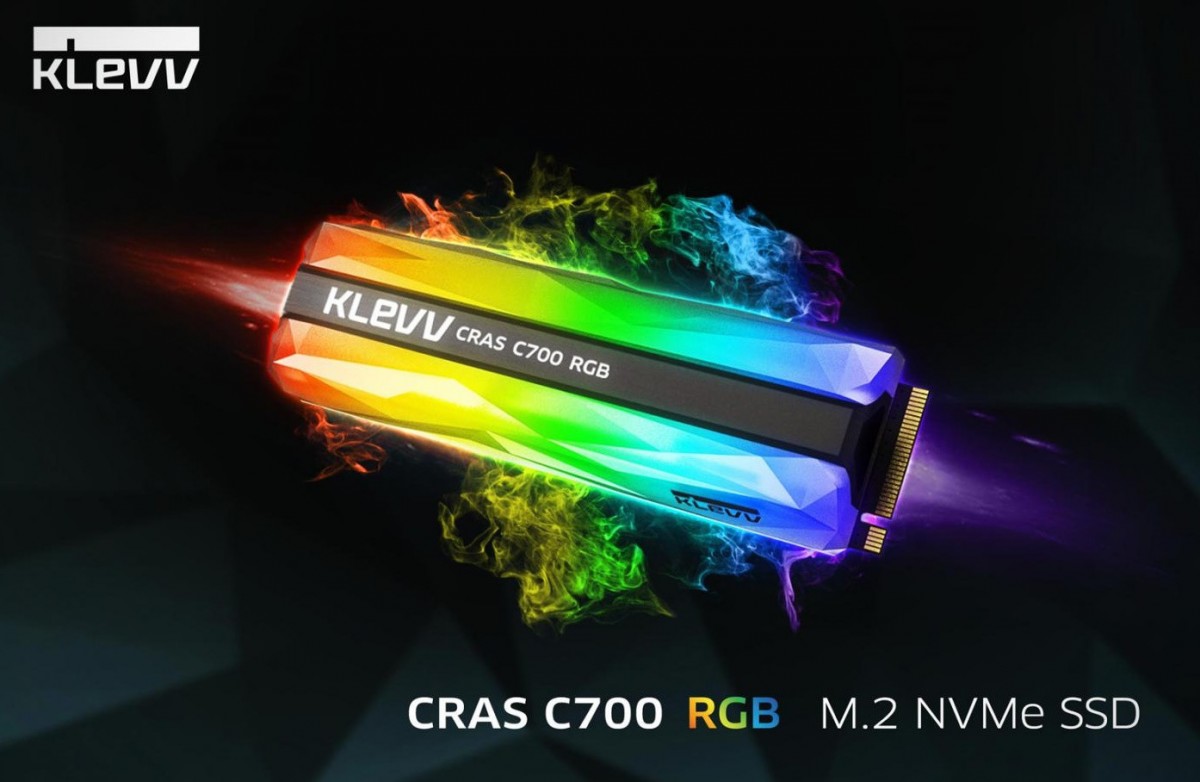 SSD NVMe KLEV CRAS C700 RGB