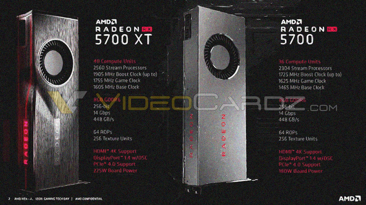carte-graphique GPU amd-radeon-RX-5700