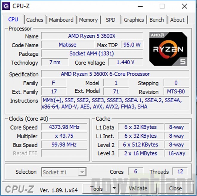 cpu-amd processeur-amd amd-ryzen-5-3600x overclocking