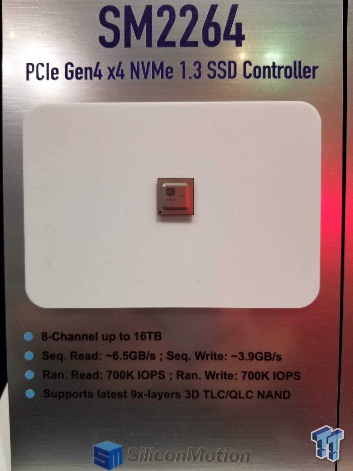 controleur SSD ssd-nvme silicon-motion sm2264